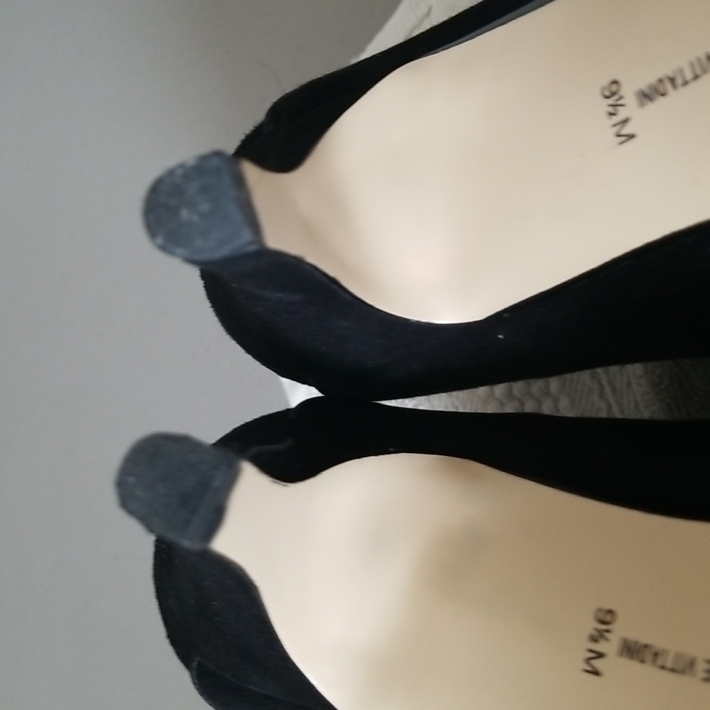 Adrienne Vittadini blk ankle boots. (Clearance) - Picture 5 of 6